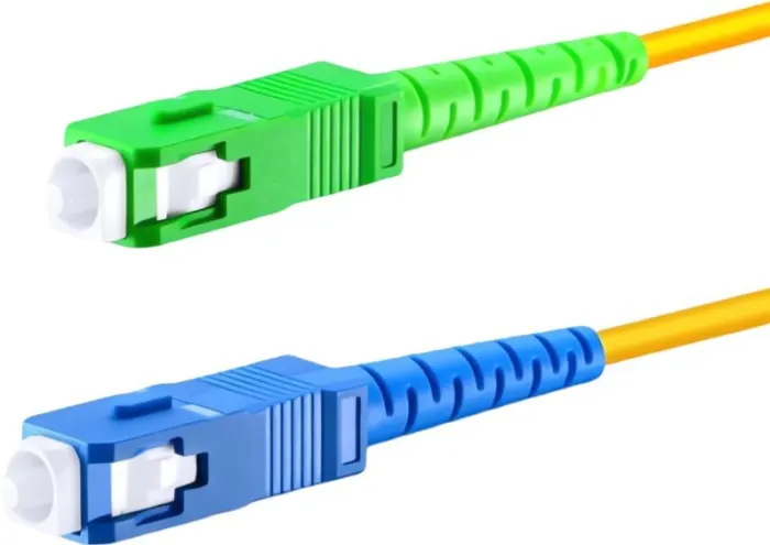 Conexpro fiber optic patch cord, SCupc/SCapc, Simplex, Singlemode 9/125, 2m