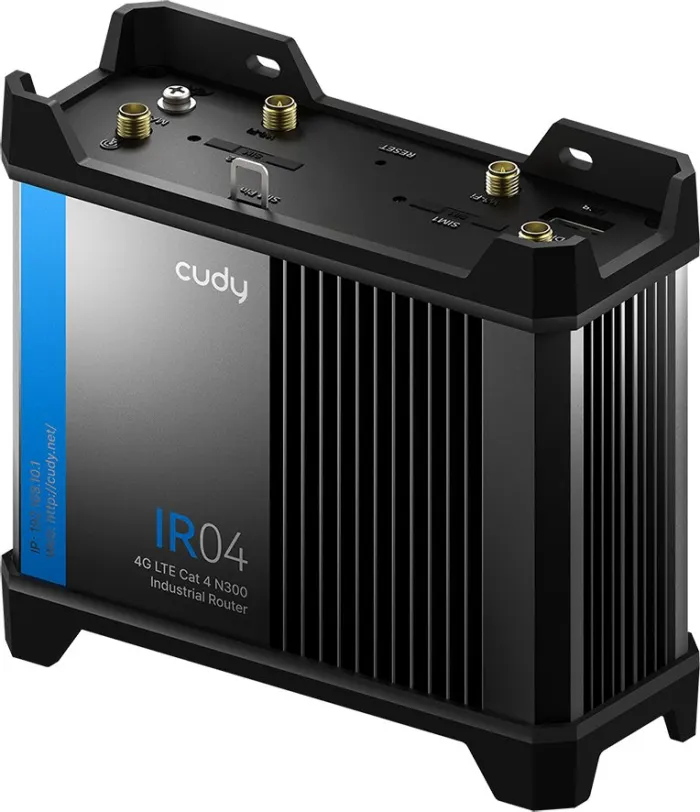 Cudy IR04 4G LTE Industrial Wi-Fi Router, RS-232/RS-485