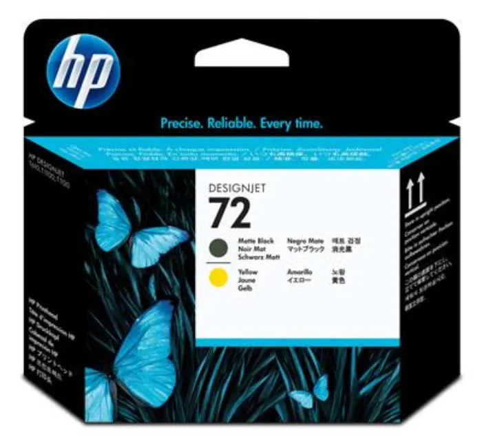 ΑΝΑΛΩΣ HP NO 72 P/HEAD MATTE BLACK&YELLO