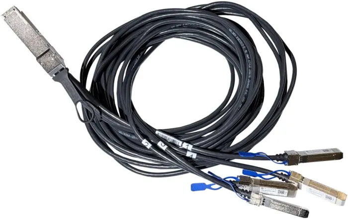 MikroTik DQ+BC0003-DS+, 200 Gbps DAC cable QSFP56 to 4x SFP56, 3m