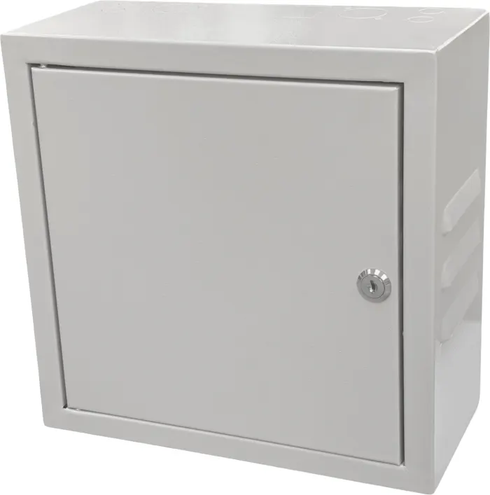 Conexpro wall mounting box 300x300x140, ventilation, šedá