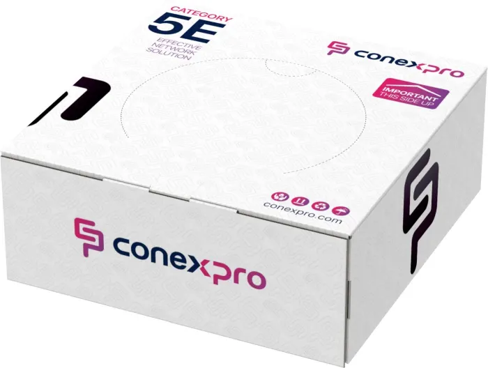 Conexpro UTP cable outdoor, CAT5e, PE, 24 AWG, 100m, black