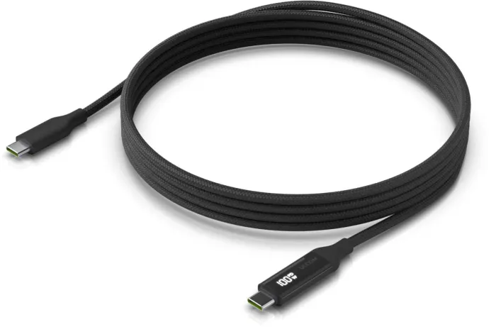Ubiquiti USB-C cable with charge display, 100W PD, 2m