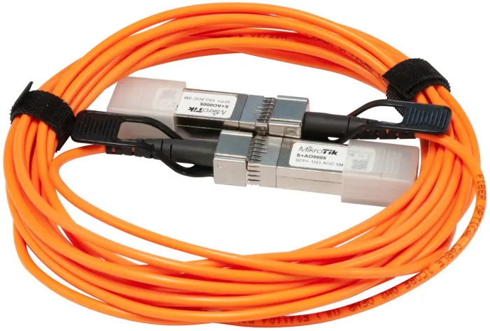 MikroTik S+AO0005 SFP/SFP+ Active optics cable, 5m