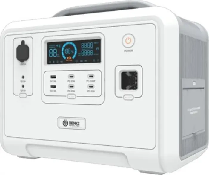 Genki Camper 1200 Home back, portable power station, 1200W