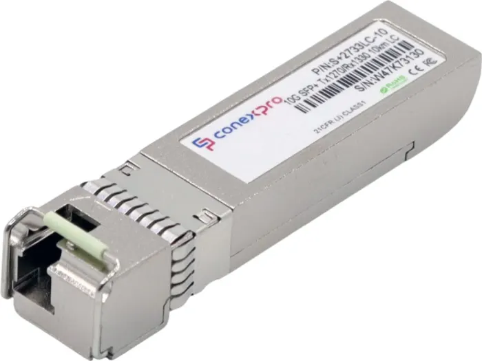 Conexpro 10G SFP+ optical module, WDM/BiDi, SM, Tx1270/Rx1330nm, 10km, 1x LC, DDM