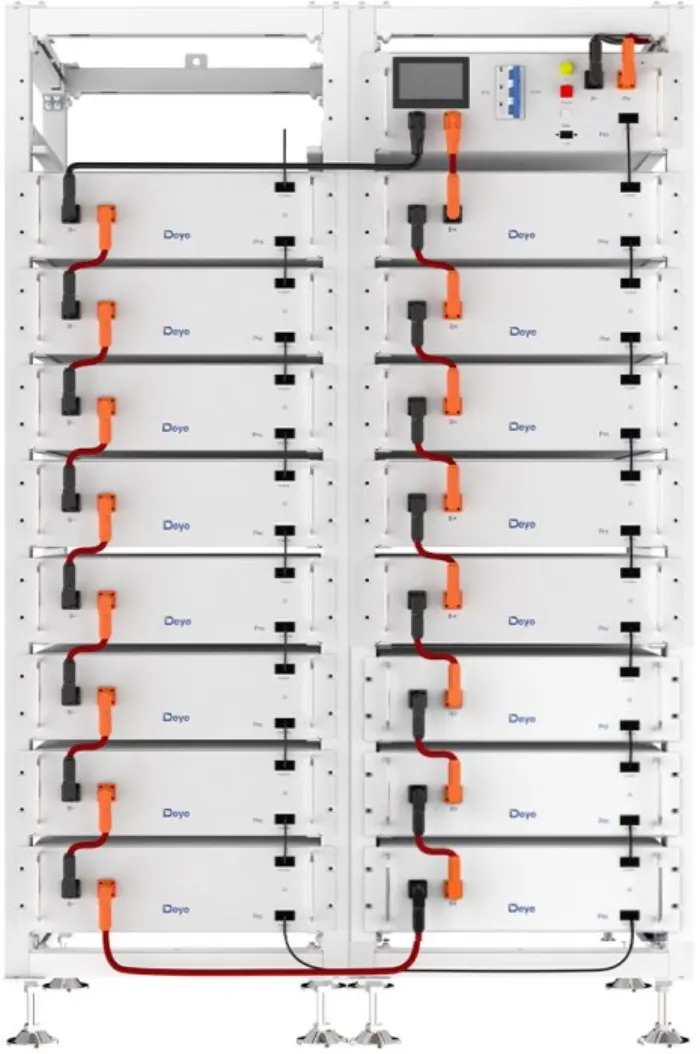 DEYE BOS-G80 Pro battery set, 81.92 kWh, 16 batteries, HV