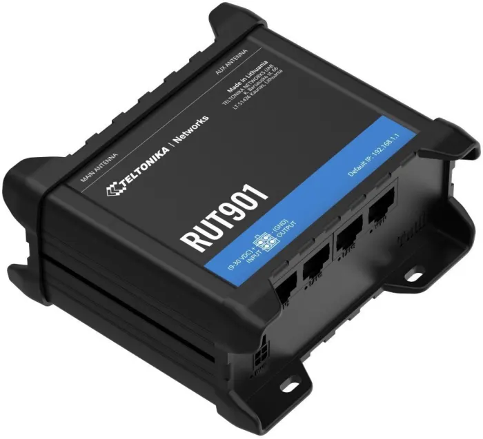 Teltonika RUT901 Industrial cellular LTE Wi-Fi Router, eSIM