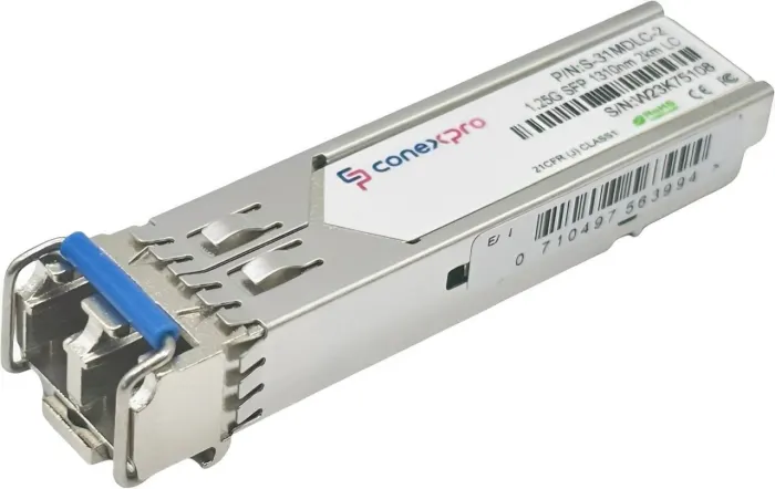 Conexpro 1.25G SFP optical module, MM, 1310nm, 2km, 2x LC, DDM, Long Reach