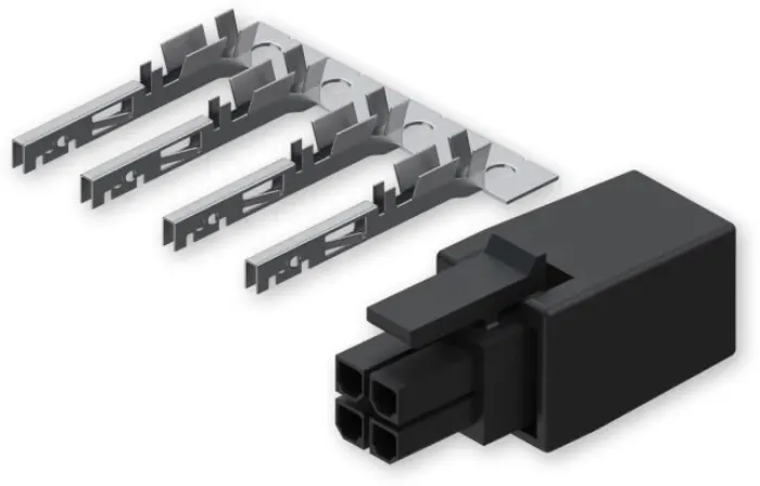 Teltonika 4-pin plug with contact terminals