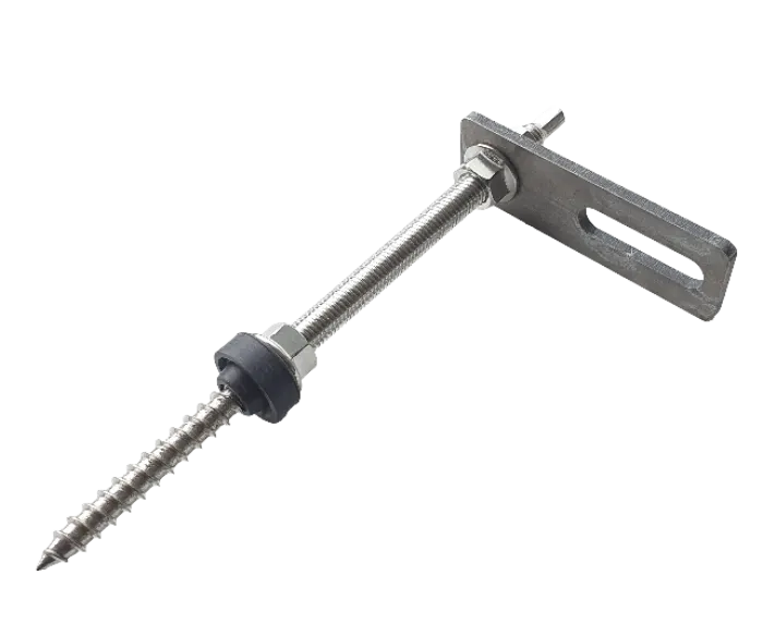 Set kombivrut šroub s horním šestihranem - A2, pr.10mm, délka 200mm a držákem profilu A2 30x90mm