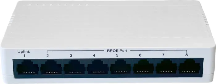 Conexpro Revers Gigabit PoE Switch, 8 ports
