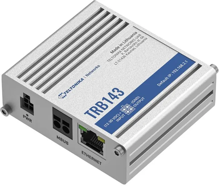 Teltonika TRB143 Industrial LTE Gateway Router, M-Bus