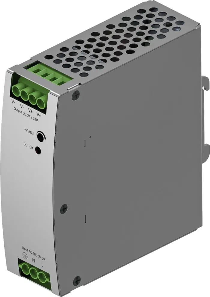 Teltonika DIN rail power supply, 48V, 120W
