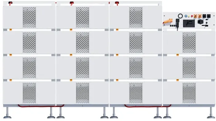 DEYE BOS-B240 Pro-A3 Battery set with BMS, 241.1 kWh, 15 batteries, HV
