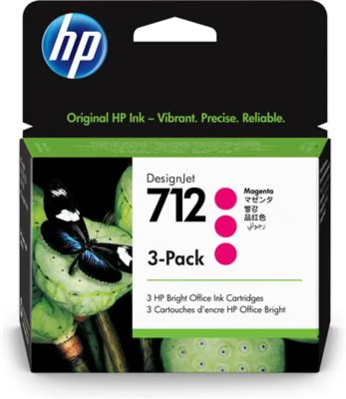 HP 712 Original Magenta 3 pc(s)