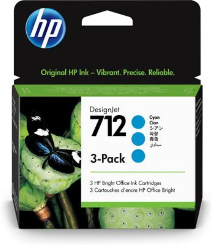 HP 712 Original Cyan 3 pc(s)