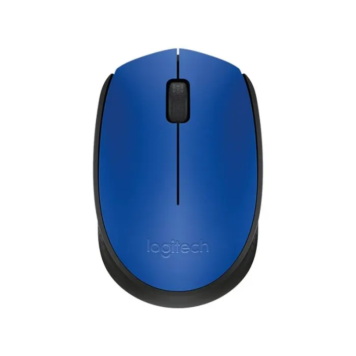 LOGITECH M171 Wireless Mouse Blue Black
