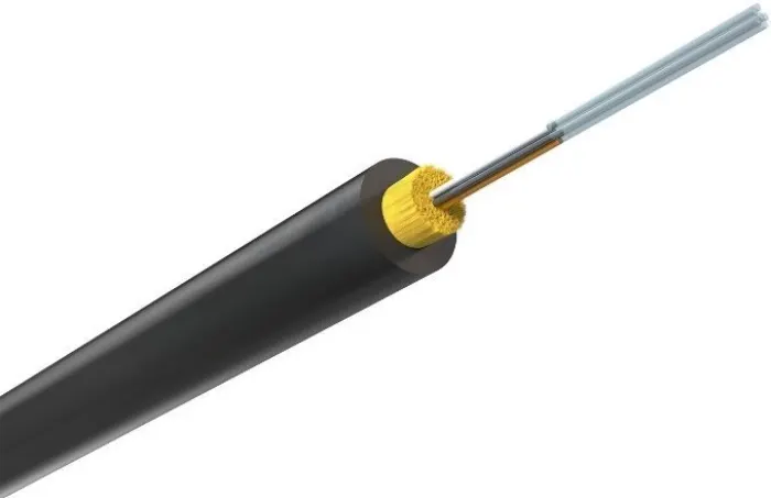 Dataway DROP optical cable, 4 fibers, SM, LSZH, G.657A1, Eca, 1m