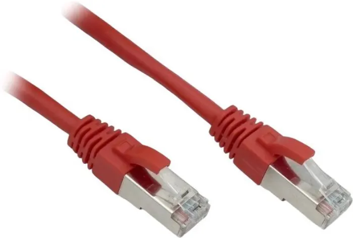OEM FTP patch cablel Cat5e, CCA, 0.3m, red