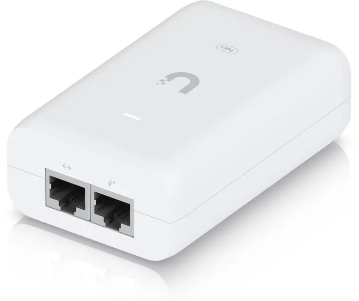 Ubiquiti U-POE+ (U-POE-at) Gigabit PoE injector, 48V, 30W
