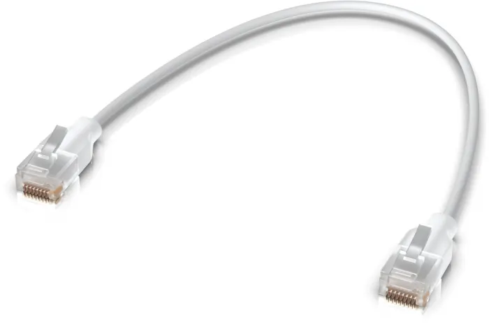 Ubiquiti UniFi Etherlighting patch cable, 30cm, Cat6, white