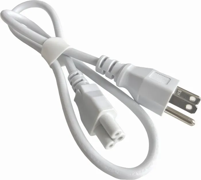 Power cord 230V for notebook 230V 3pin - NEMA 5-15, 0.7m, white, US