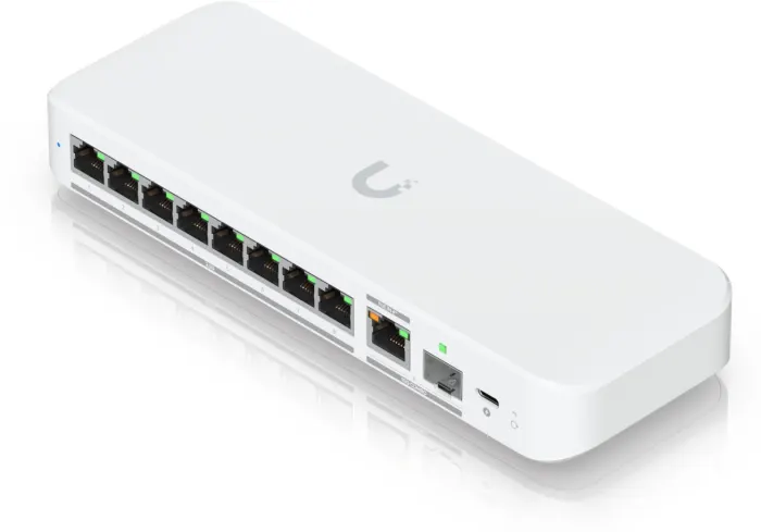 Ubiquiti USW-Flex-2.5G-8 - UniFi Switch Flex 2.5G, 9 ports