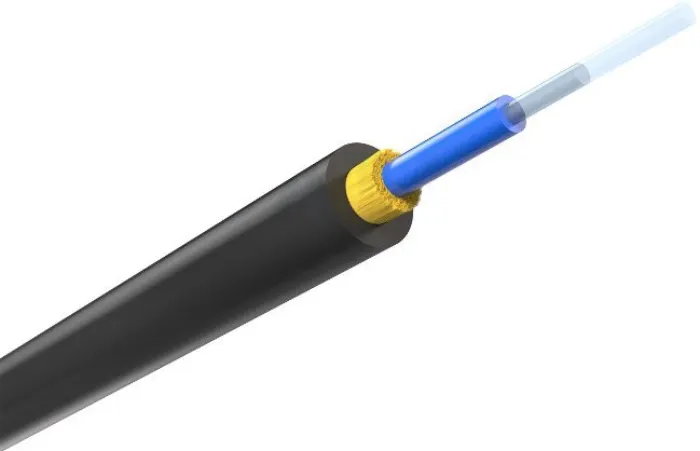 Dataway DROP optical cable, 1 fiber, SM, LSZH, G.657A1, Eca, 1m