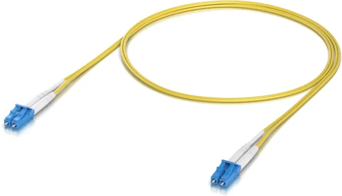 Ubiquiti UACC-OFC-S2-LULU-1M, Fiber patch cord cable, LCupc/LCupc, Duplex, Singlemode, 1m, 50 pack