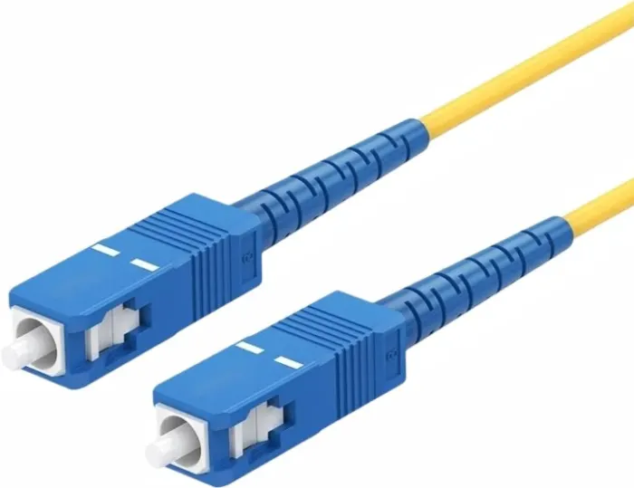 Conexpro fiber optic patch cord, SCupc/SCupc, Simplex, Singlemode 9/125, 20m