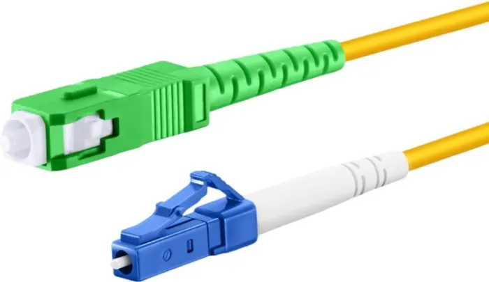 Conexpro fiber optic patch cord, LCupc/SCapc, Simplex, Singlemode 9/125, 5m