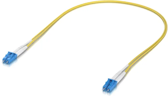 Ubiquiti UACC-OFC-S2-LULU-0.5M, Fiber patch cord cable, LCupc/LCupc, Duplex, Singlemode, 0.5m, 50 pack