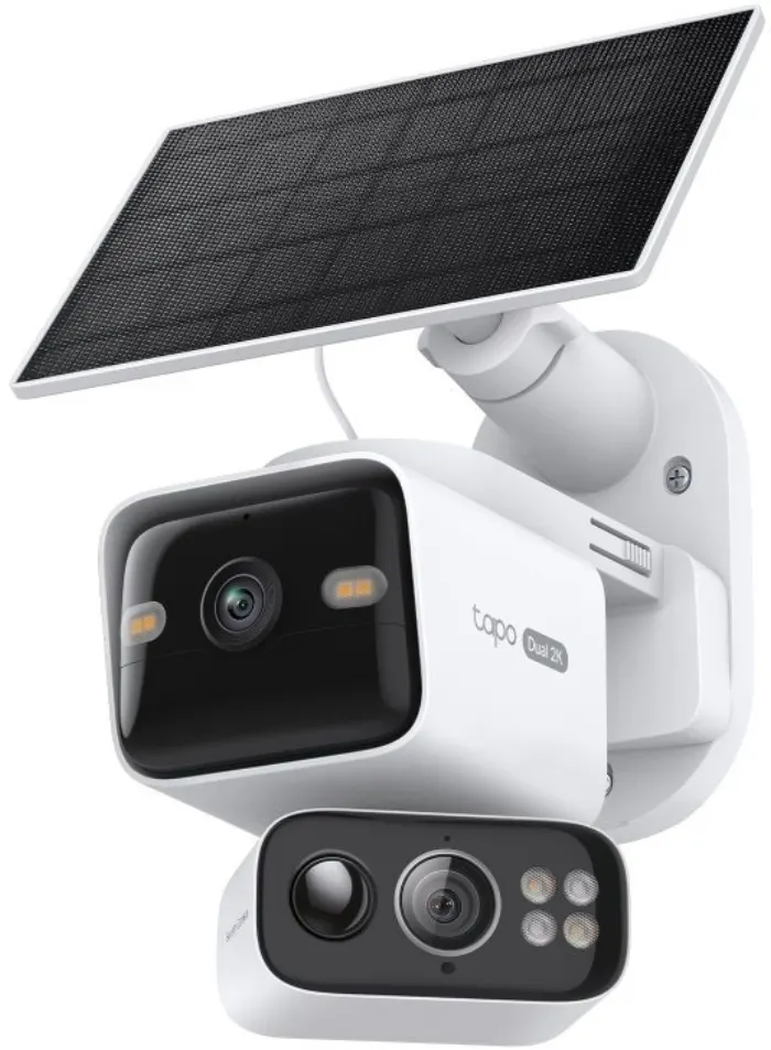 TP-Link Tapo C645D KIT Solar powered dual lens pan and tilt security camera, 3Mpx
