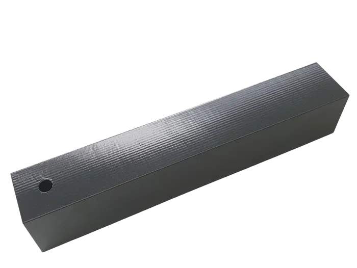 Profile cover HNP1, black 250mm