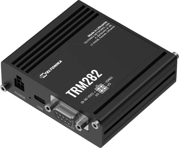 Teltonika TRM282 Industrial 4G modem, GPS, RS232