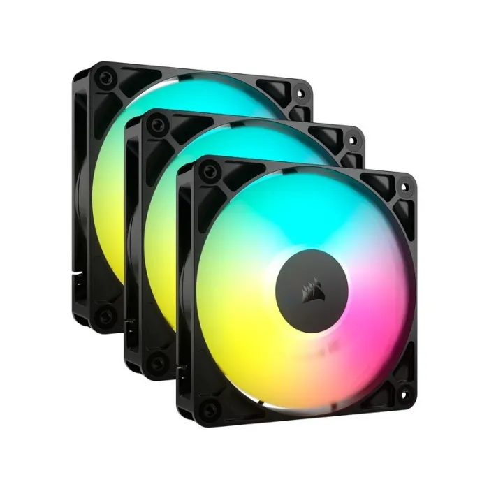 CORSAIR CASE FAN RS120 ARGB BLK